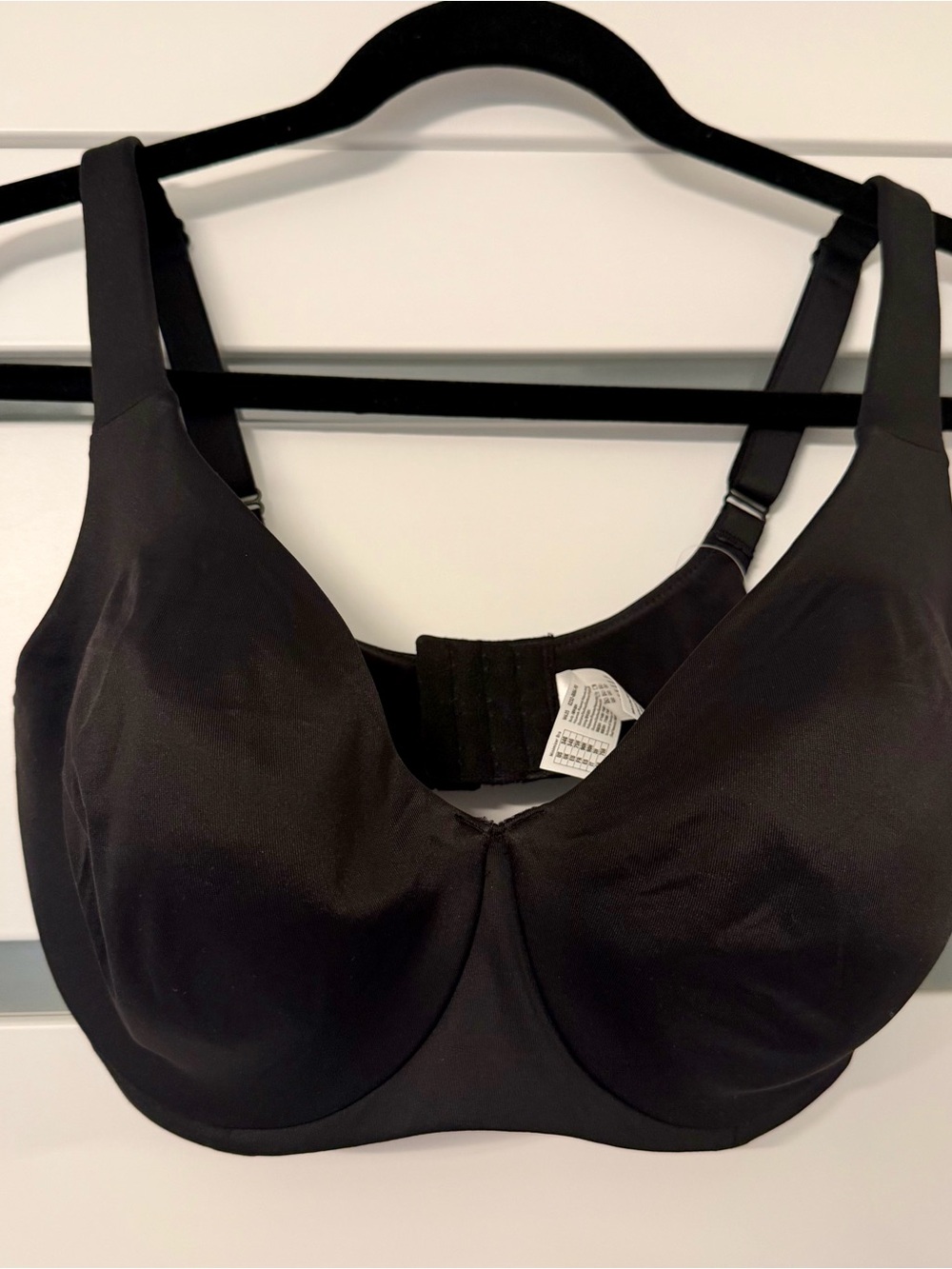 Everyday Support Full Coverage Underwire Bra - Black